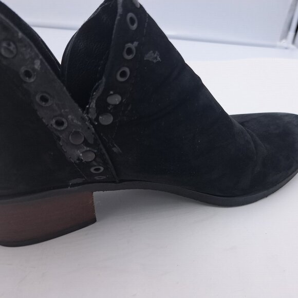 Bueno Womens Cora Nubuck Grommet Ankle Boots - Size 10.5 - Picture 12 of 15